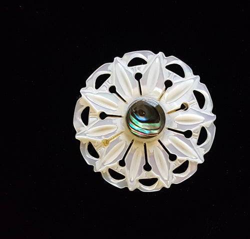 Mother of Pearl Brooch