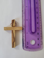 Olive Wood Cross Pendant