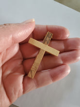 Olive Wood Cross Pendant