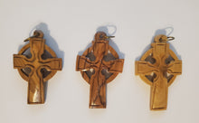 Olive Wood Celtic Cross Pendant